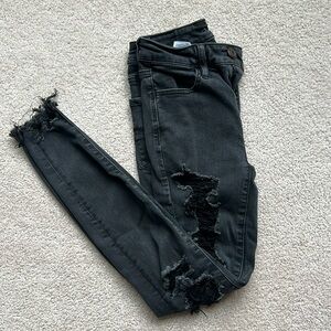 American Eagle Black Skinny Jeans